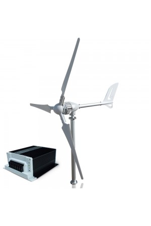 Set İ-700 W 12V/24V/48V Rüzgar Türbini + Hibrit Şarj Kontrol Cihazı iSTA-BREEZE